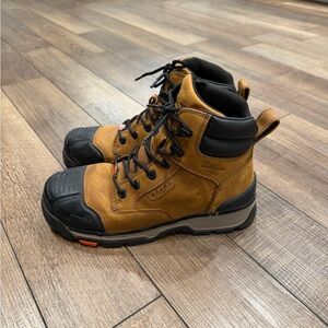 Brunt Men's Tan Leather Work Boots